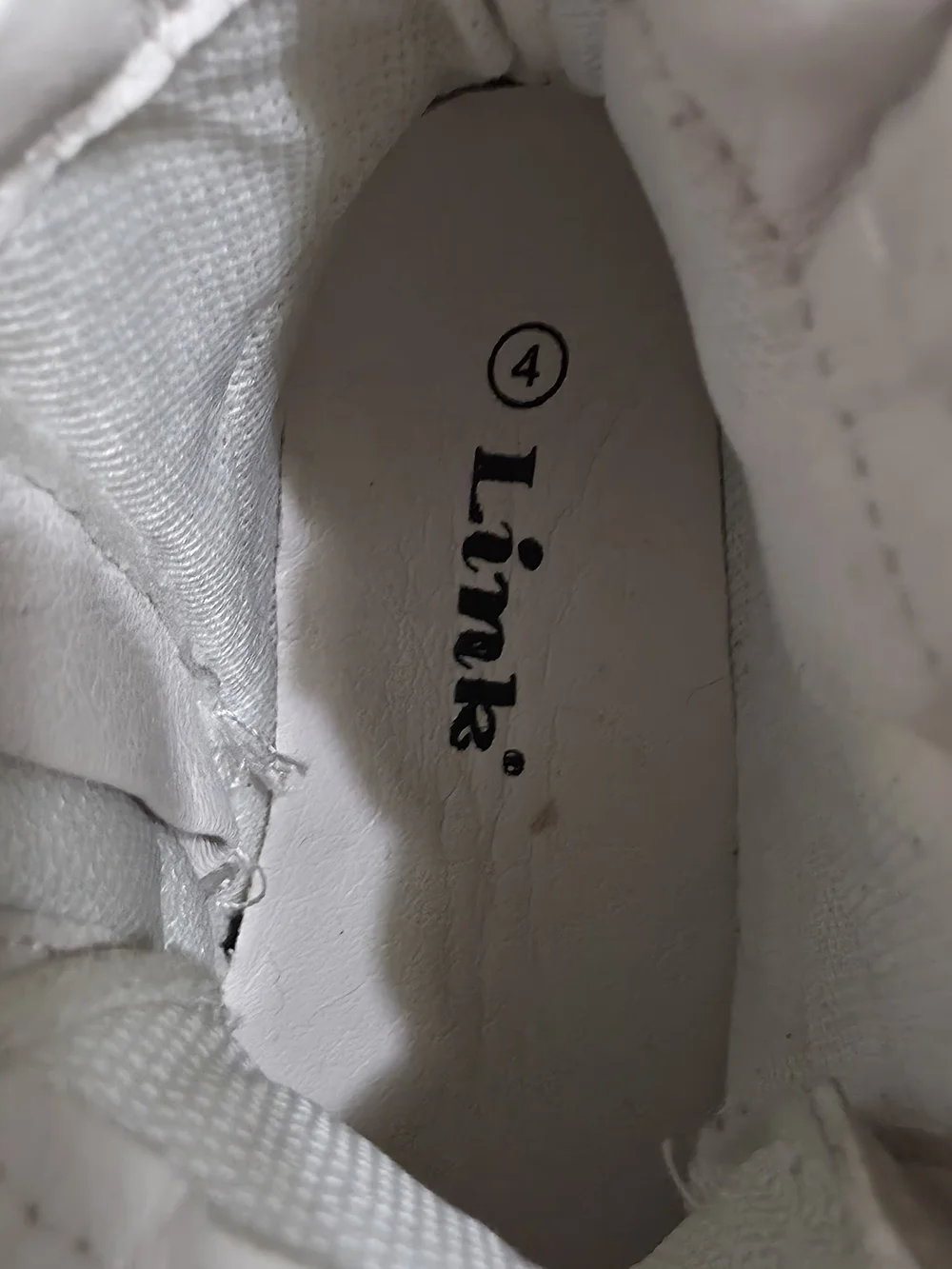 Link Cream Kids Boots with Pink Laces and Heart Accent